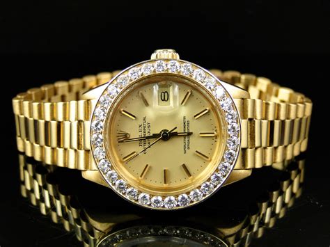 womens gold rolex watch water resistant old|pre owned Rolex watches.